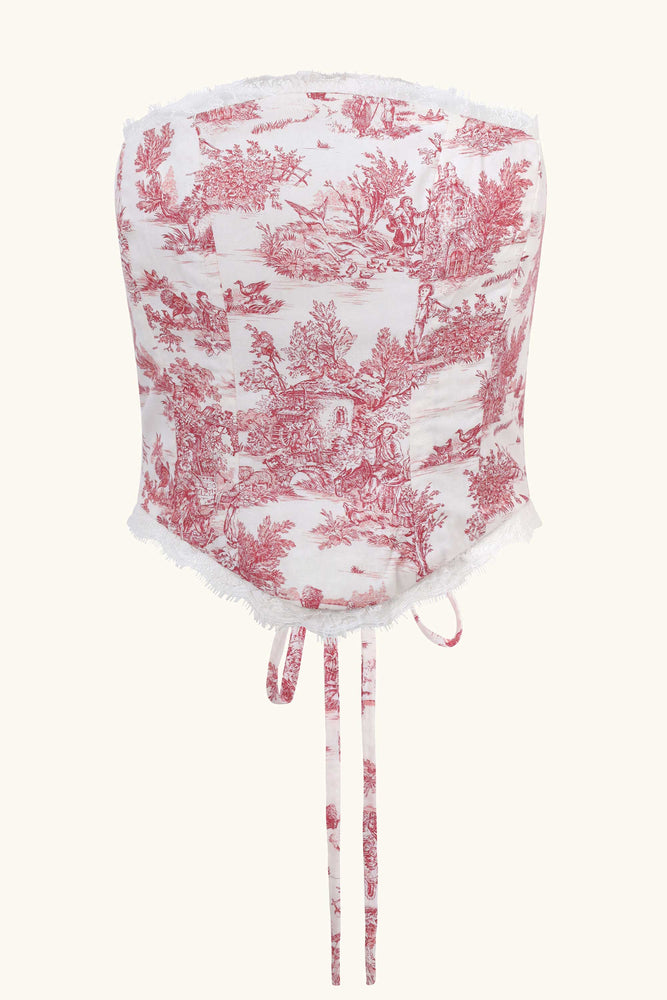 Aurora Set Red Toile ~ Rental