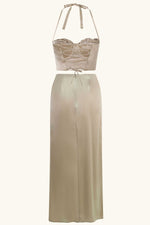 Dido & Amadi Maxi Set Chinchilla Gold Silk