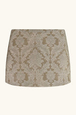 Dawn Mini Skirt ~ Honey Brocade