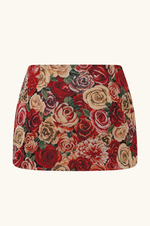 Dawn Mini Skirt ~ Rose