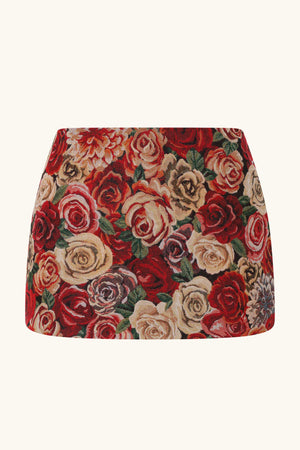 Dawn Mini Skirt ~ Rose