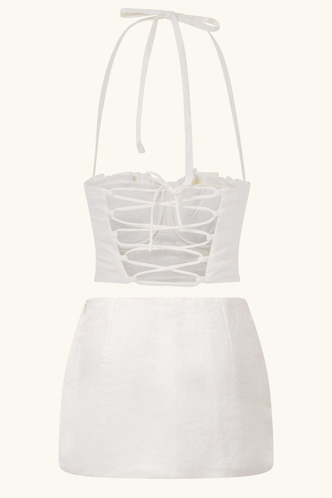 Dido & Dawn Mini Set White Linen