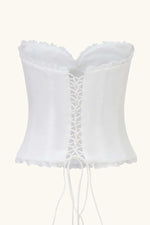 Mademoiselle Corset White Lace