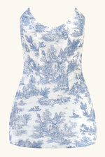 Niara Set  ~ Blue Toile