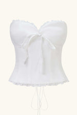 Mademoiselle Corset White Lace