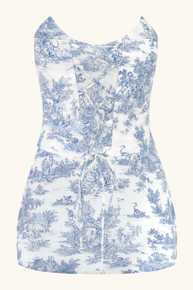 Niara Set  ~ Blue Toile