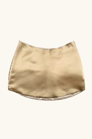 
            
                Load image into Gallery viewer, Dawn Mini Skirt ~ Chinchilla Silk
            
        