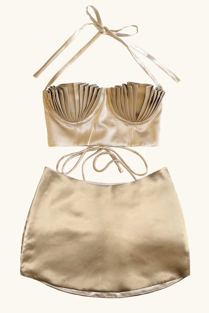 Dido & Dawn Mini Set Chinchilla Gold Silk
