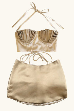 Dido & Dawn Mini Set Chinchilla Gold Silk