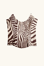Niara Corset  ~ Chocolate Zebra
