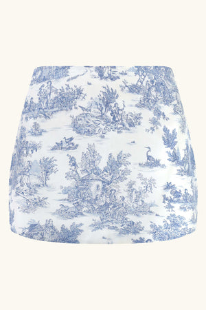 Mini jupe Dawn Toile bleue Id h