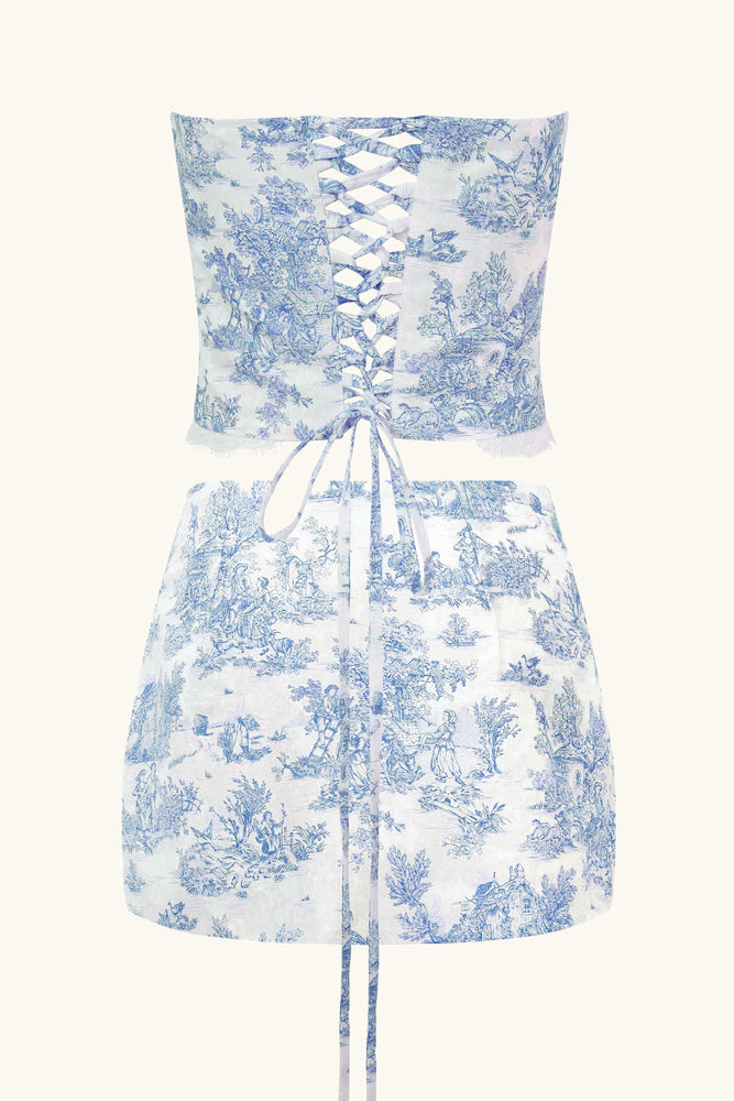 Ensemble Aurora Toile Bleue ~ Location