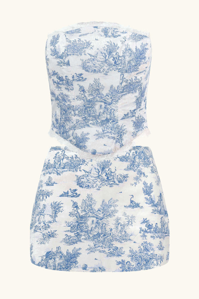 Aurora Set Blue Toile ~ Rental