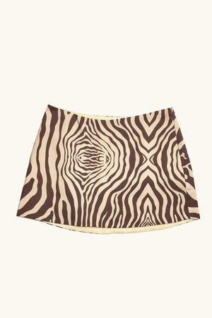 
            
                Charger l&amp;#39;image dans la galerie, Dawn Mini Skirt ~ Chocolate Zebra
            
        