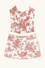 Niara Set  ~ Red Toile