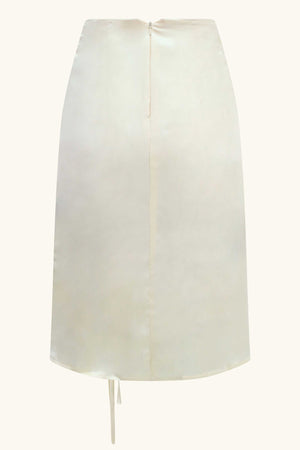 
            
                Load image into Gallery viewer, Amadi Midi Skirt Ivory White
            
        