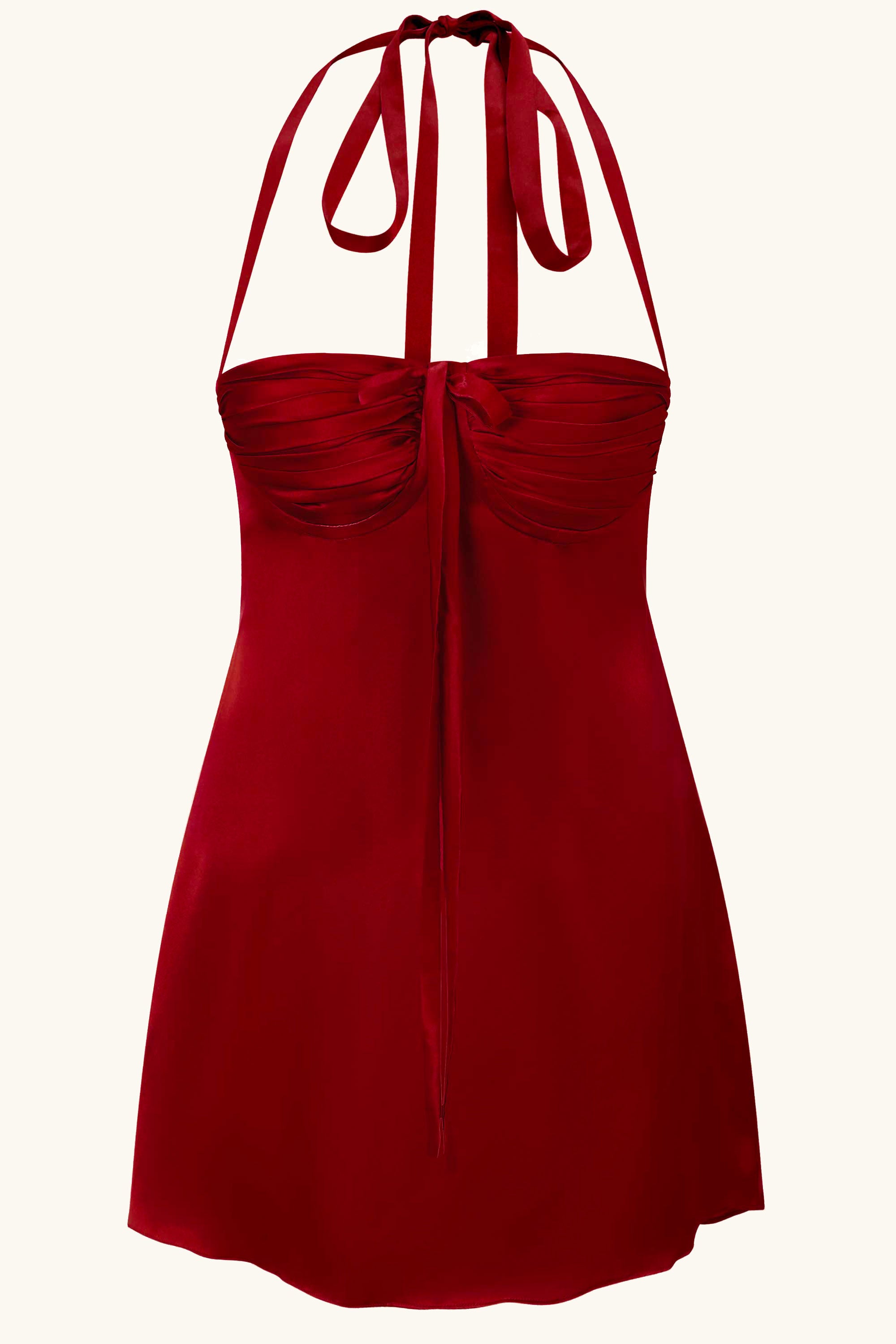 Andrina Long Dress - Red