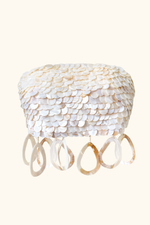 Brassière Coquillage Blanc Ivoire