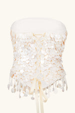 Aurora Corset  ~ Mother of Pearl