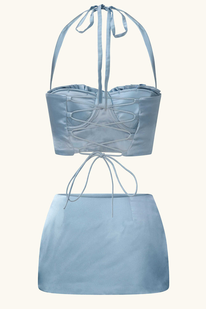 Dido & Dawn Silk Mini Set Cinderella Blue