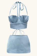 Dido & Dawn Silk Mini Set Cinderella Blue