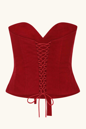 Mademoiselle Corset Scarlet