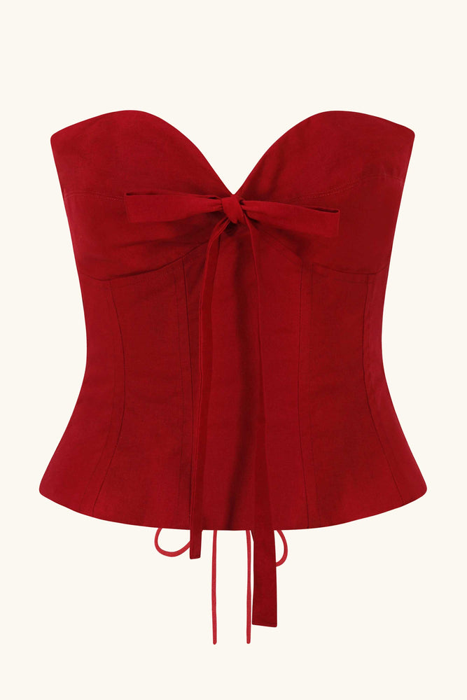 Mademoiselle Corset Scarlet