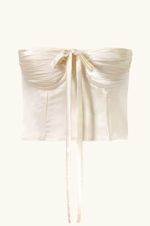 Odette & Dawn Silk Mini Ivory