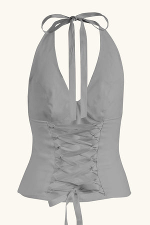 Siren Top ~ Silver