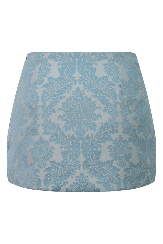 Niara Set  ~ Blue Brocade