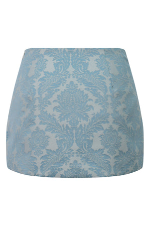Niara Set  ~ Blue Brocade