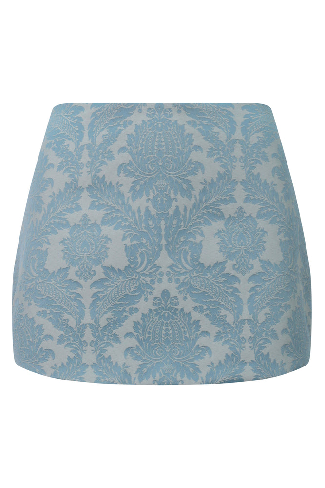 Niara Set  ~ Blue Brocade