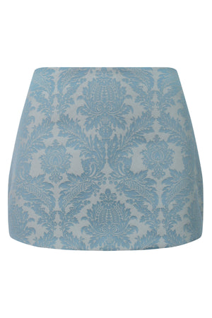 Niara Set  ~ Blue Brocade