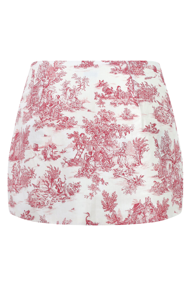 Niara Set  ~ Red Toile