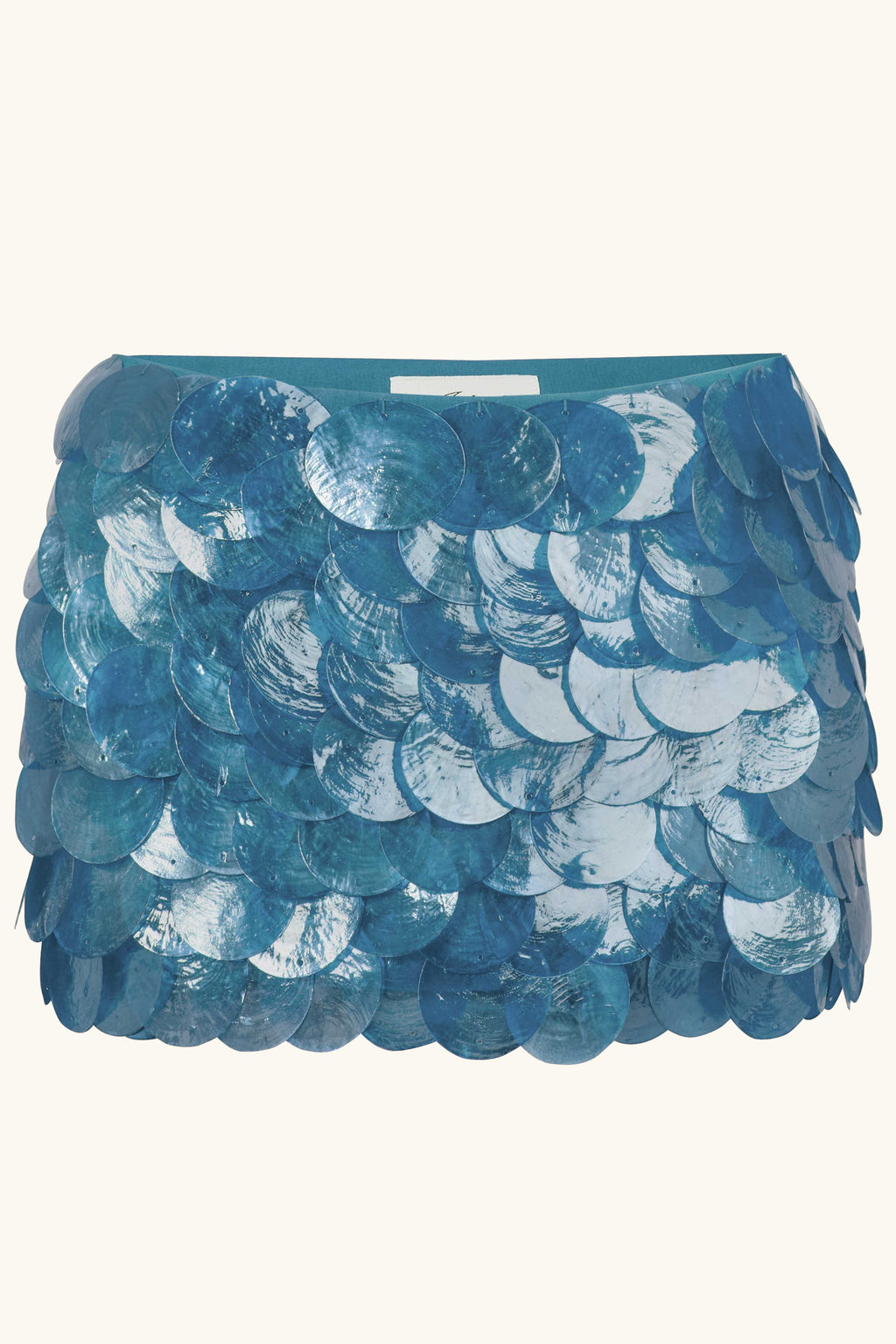 Zeïa Low Rise Mini Skirt ~ Mother of Pearl Mermaid Tears – Idáh