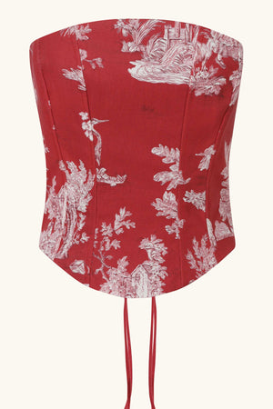 Aurora Corset  ~ Red