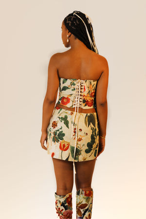 Dawn Mini Skirt ~ Bloom