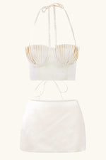 Dido & Dawn Silk Mini Set Ivory White