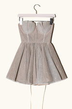 Sparkle Seashell Flare Dress