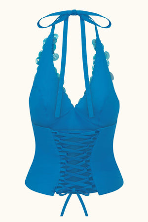 Siren Top ~ Turquoise Mother of Pearl
