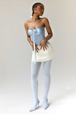 Amira & Dawn Silk Mini Set Cinderella Blue