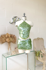 Faerie Halter Top ~ Mother of Pearl Jade