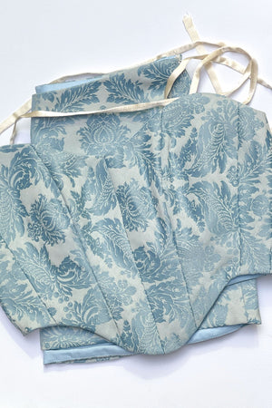 Fleur Set Blue Brocade ~ Rental
