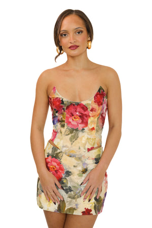 Dawn Mini Skirt ~ Flora
