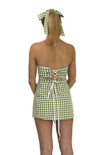 Niara Set Green Gingham ~ Rental
