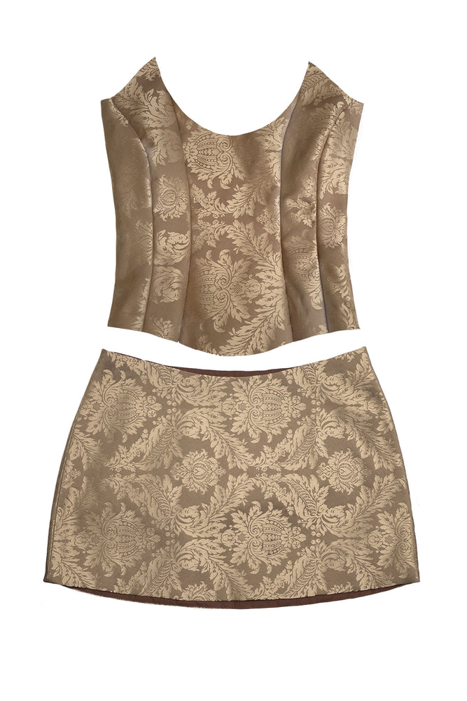 Niara Set  ~ Chocolate Brocade