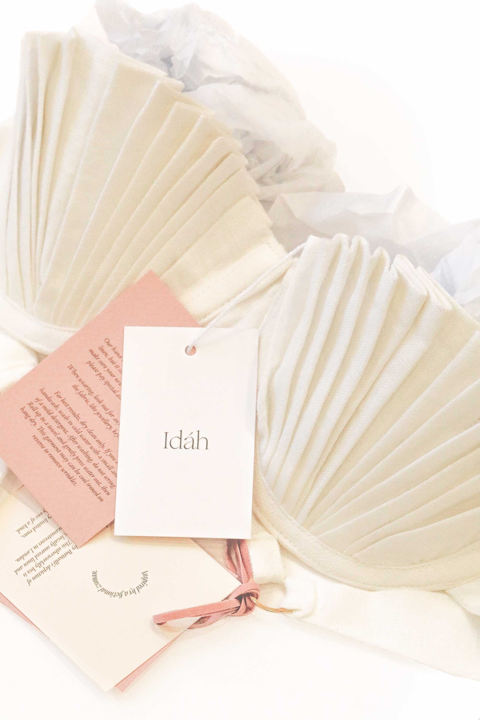 Seashell Bra Top Ivory White – Idáh