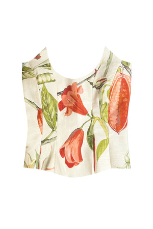 Niara Corset  ~ Jardin White