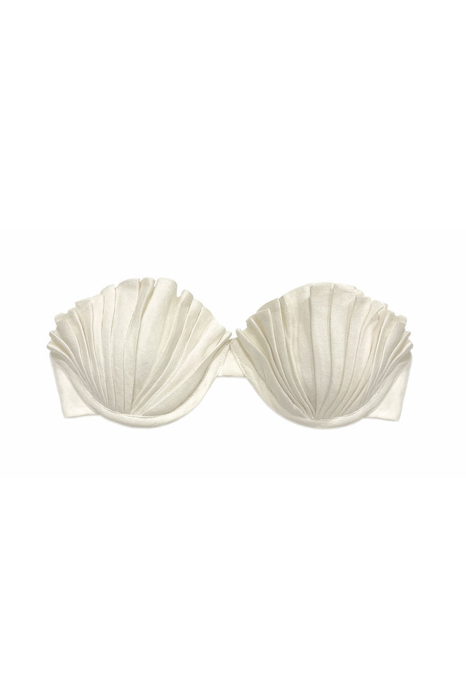 Seashell Bra Top Ivory White – Idáh