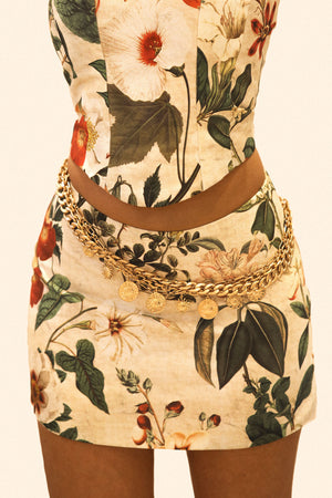 Dawn Mini Skirt ~ Bloom